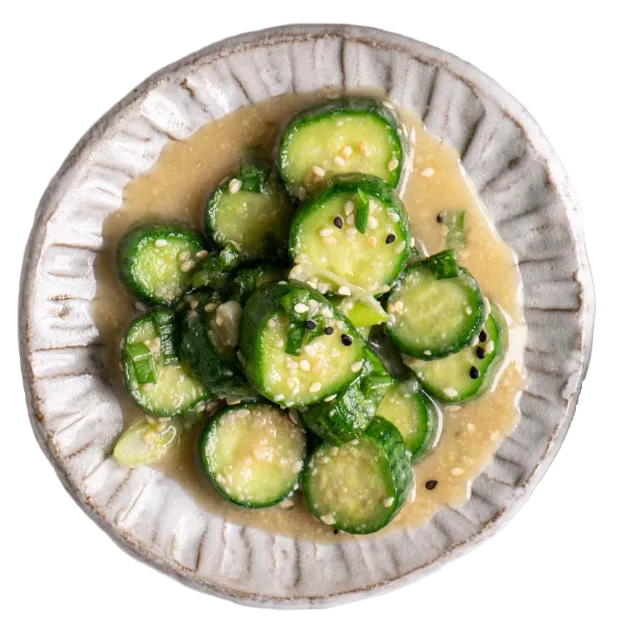 sesame cucumber salad